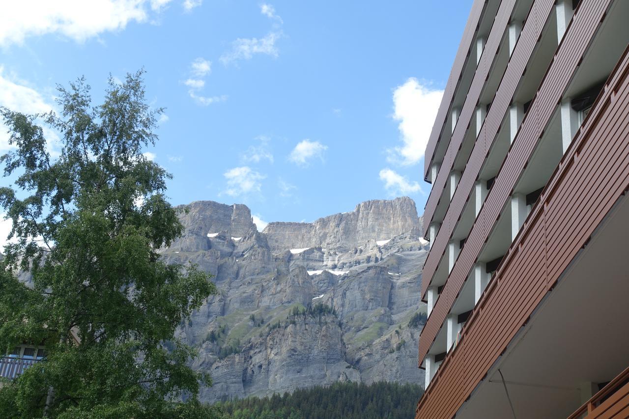 Studio Willimann Haus Dala Im 4 Stock Leukerbad Eksteriør bilde