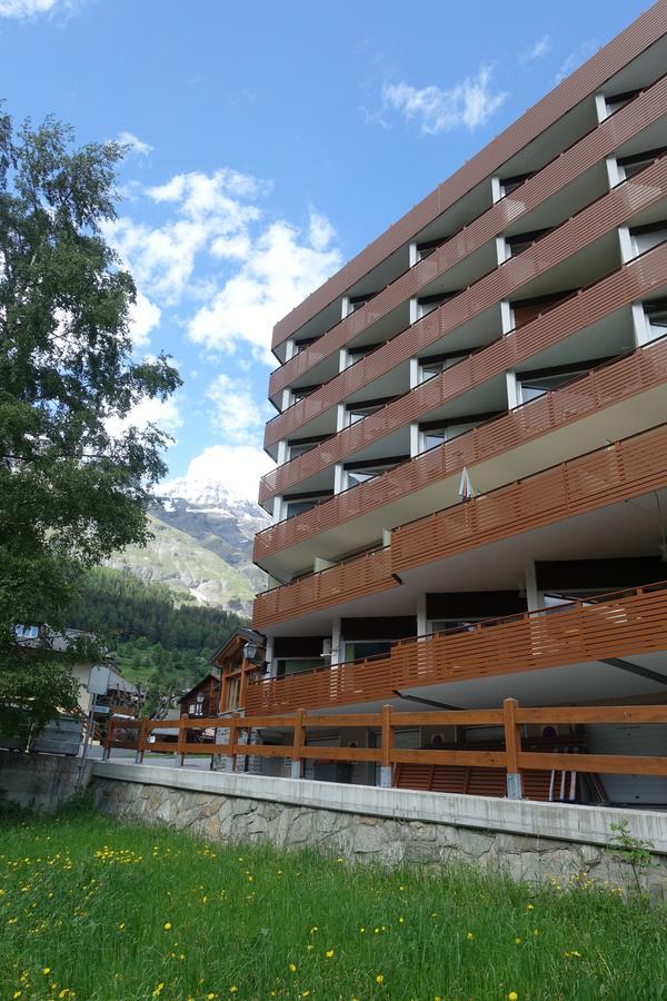 Studio Willimann Haus Dala Im 4 Stock Leukerbad Eksteriør bilde