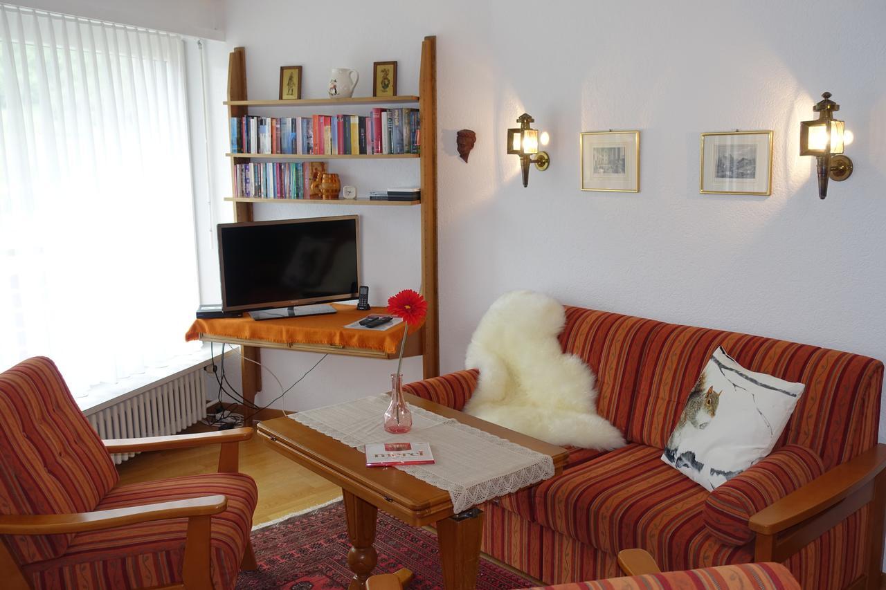 Studio Willimann Haus Dala Im 4 Stock Leukerbad Eksteriør bilde