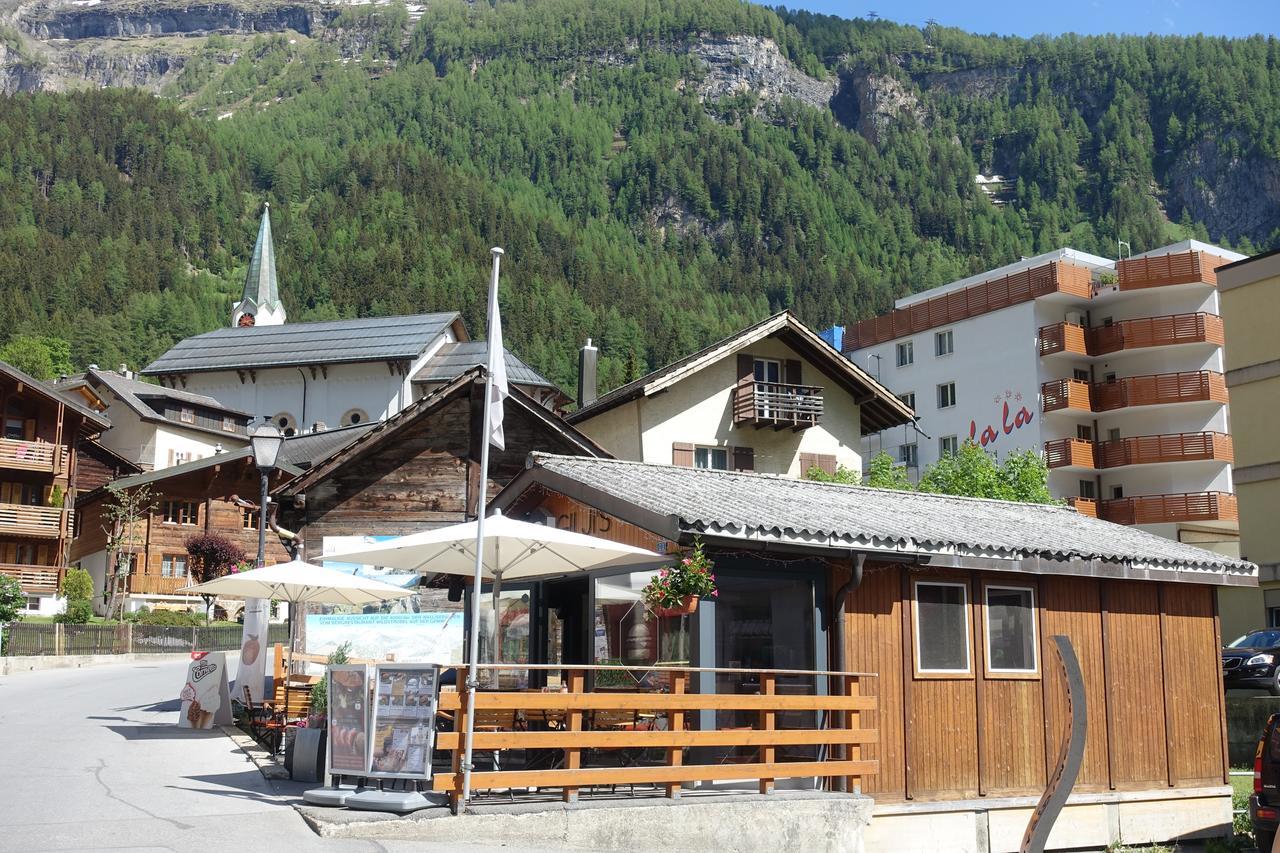Studio Willimann Haus Dala Im 4 Stock Leukerbad Eksteriør bilde