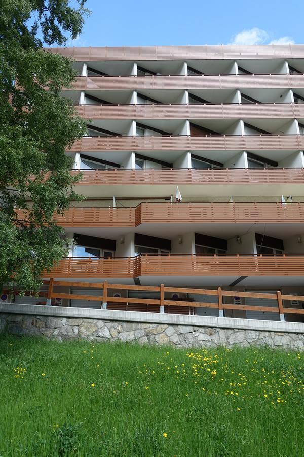 Studio Willimann Haus Dala Im 4 Stock Leukerbad Eksteriør bilde