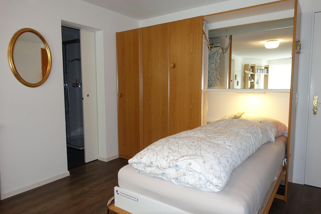 Studio Willimann Haus Dala Im 4 Stock Leukerbad Eksteriør bilde